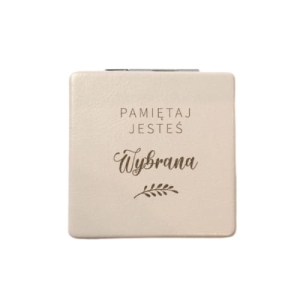 Lusterko kieszonkowe. Pamiętaj: Jesteś wybrana