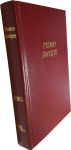 Uwspółcześniona Biblia Gdańska UBG, format średni, twarda oprawa, kolor bordowy