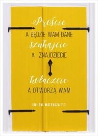 Kartka, Proście a będzie wam dane.jpg