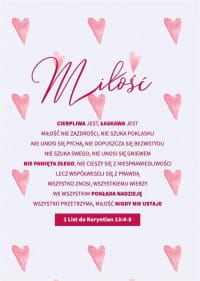 Kartka, Milość cierpliwa jest.jpg