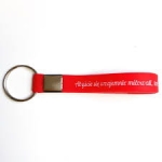 Brelok silikonowy. Abyście się wzajemnie miłowali