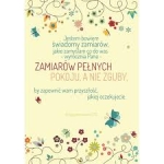 Kartka składana - Jestem bowiem świadomy (motyle)