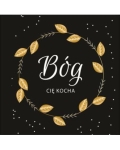 Podstawka korkowa. Bóg Cię kocha