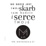 Podstawka korkowa. Bo gdzie jest twój skarb, tam będzie twoje serce