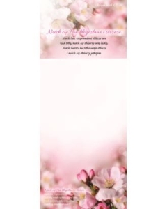 Notes z magnesem. Niech Cię Pan błogosławi (jabłoń)