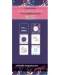 Zakładki magnetyczne do książek. Miłość - 6 sztuk w komplecie  