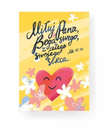 Pocztówka z kolorowanką Miłuj Pana.jpg