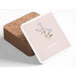 Podstawka korkowa. Miłość nigdy nie ustaje (kwiat)