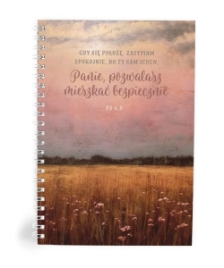 Mój dziennik. Gdy się położę, zasypiam